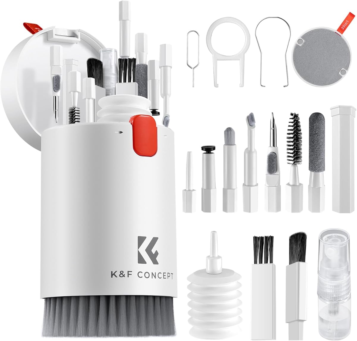 Kit de limpieza 20 en 1 de K&F Concept - 2078