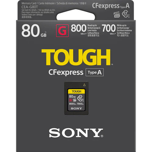 Tarjeta de Memoria CF Express Tipo A - Tough de 80GB