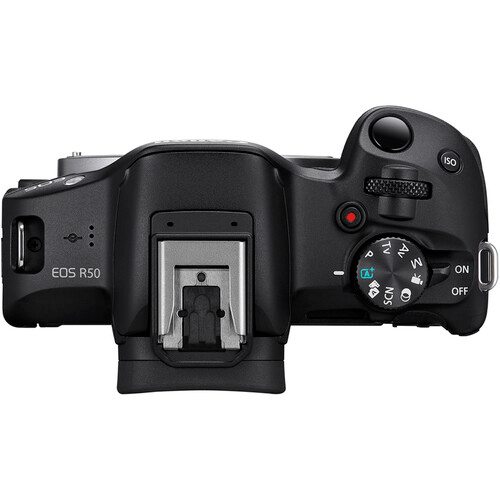 Cámara Canon Mirrorles - R50 con Lente RF18-45mm y 55-210mm IS STM