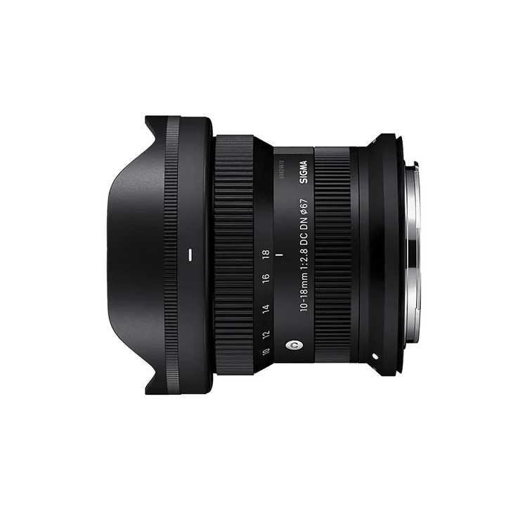 Lente Sigma 10-18 mm f/2.8 DC DN - Canon RF-S