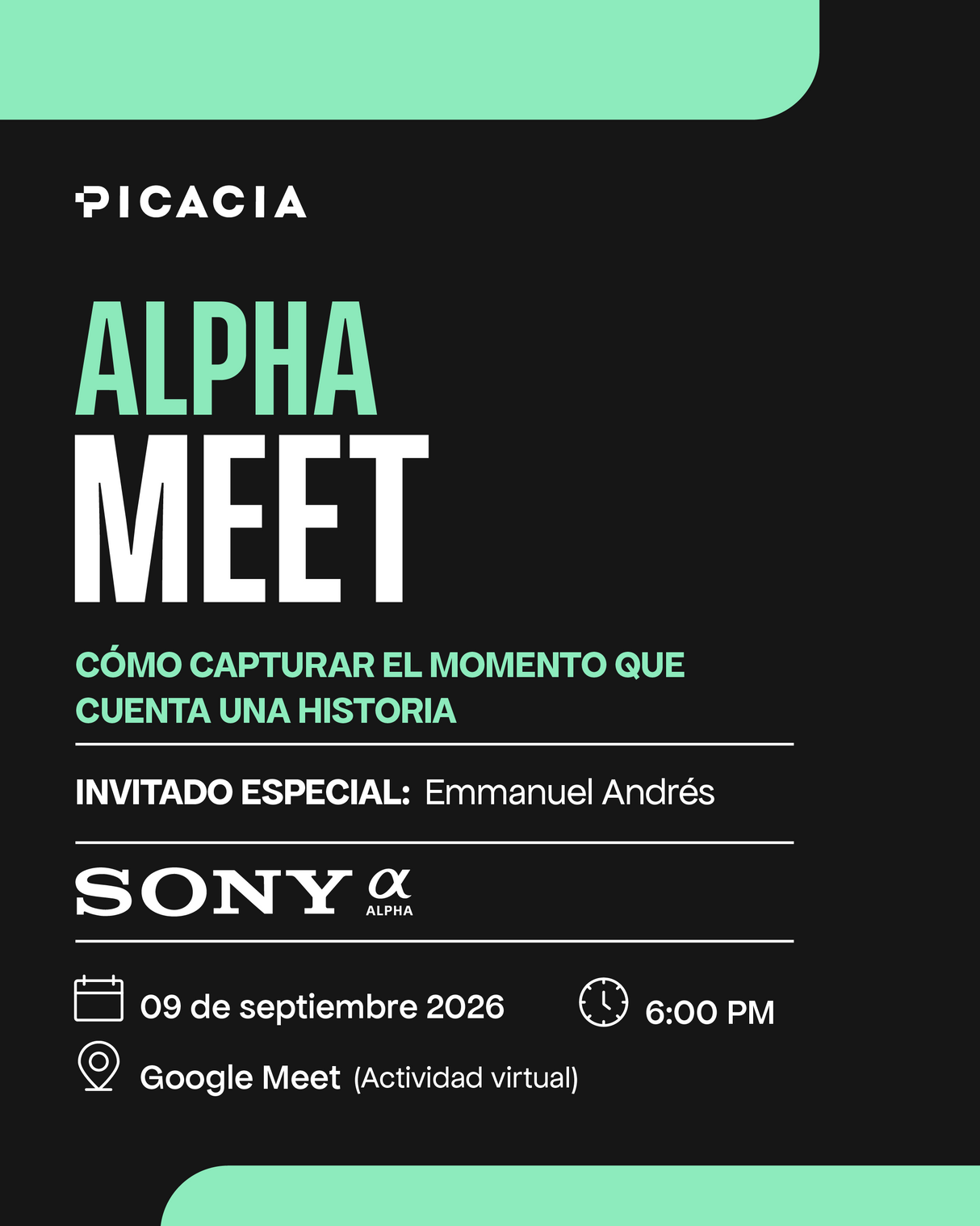 Alpha Meet - Cómo capturar el momento que cuenta una historia