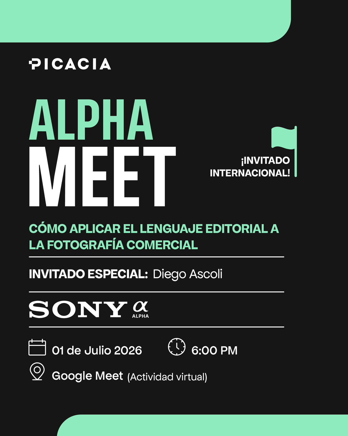 Alpha meet - Cómo aplicar el lenguaje editorial a la fotografía comercial
