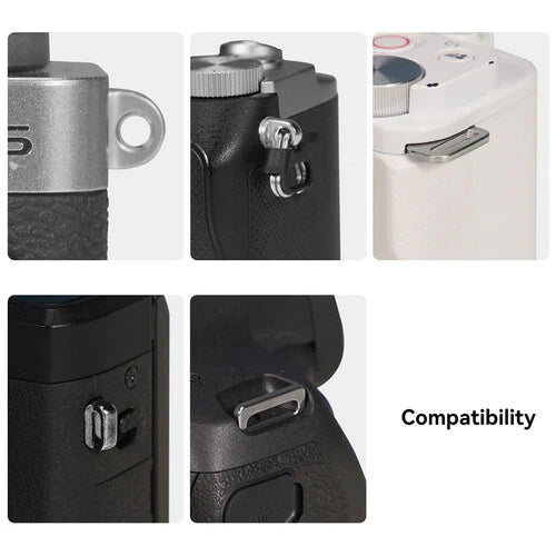 Correa SmallRig de hombro de cuero - Café o negra