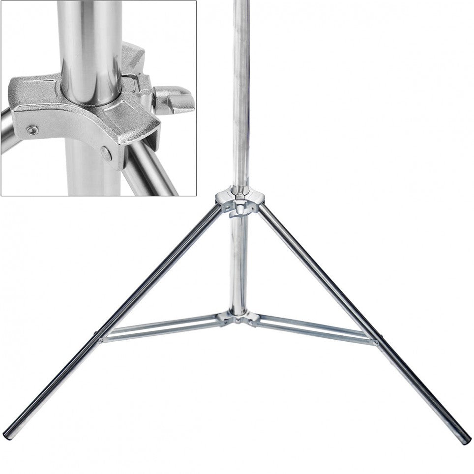 Stand de Luz de Acero Inoxidable K&F Concept