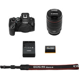 Cámara Mirrorless Canon EOS R6 Mark III con Lente RF 24-105 mm f/4 L IS USM
