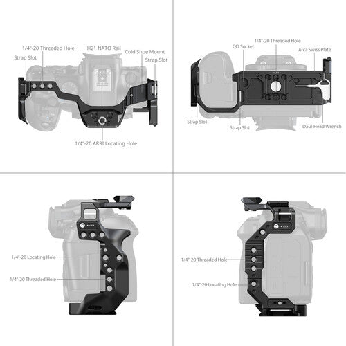 Jaula Completa para Cámara SmallRig 5954 HawkLock