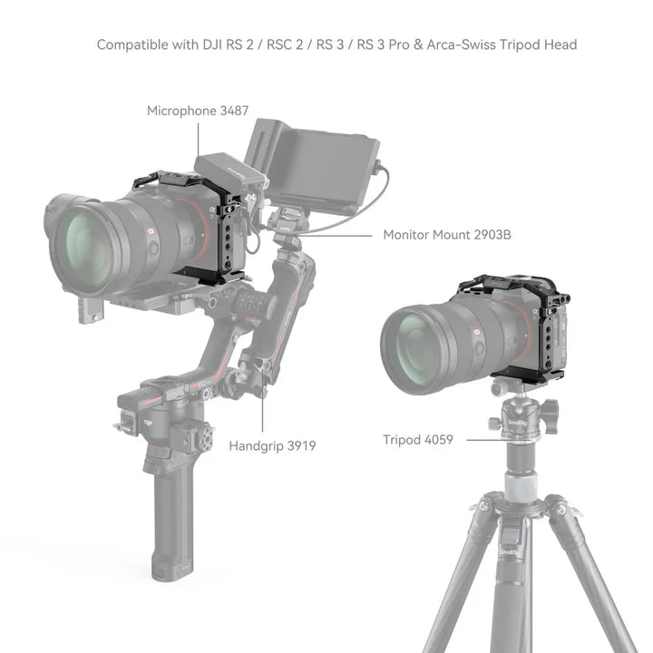 Jaula para Cámara Sony a7 iii, a7R III - 2087D