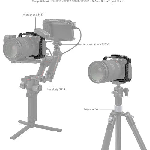 Jaula SmallRig para Panasonic Lumix S5II - 4022