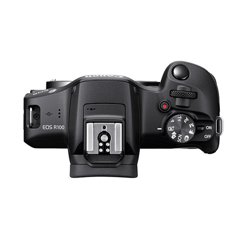Cámara Canon Mirrorless - EOS R100 con lente kit RF 18-45 IS STM