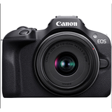 Cámara Canon Mirrorless - EOS R100 con lente kit RF 18-45 IS STM