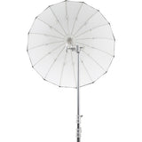 Sombrilla parabólica de 85cm con difusor