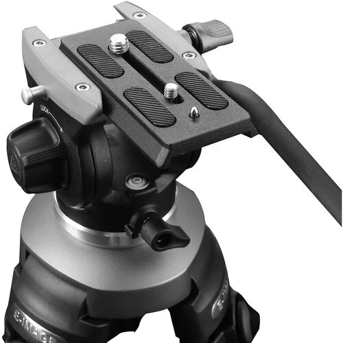 Trípode Para Video Con Cabeza Fluida - EK610R de Fribra de Carbono