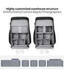 Mochila K&F Concept para fotógrafos - Alpha Air