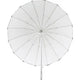Kit Sombrilla parabólica con difusor transparente - 130CM