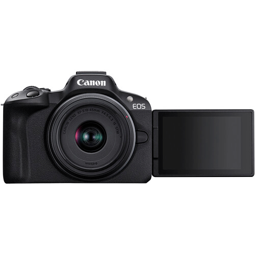 Cámara Canon Mirrorles - EOS R50 con lente RF 18-45 IS STM