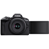 Cámara Canon Mirrorles - EOS R50 con lente RF 18-45 IS STM