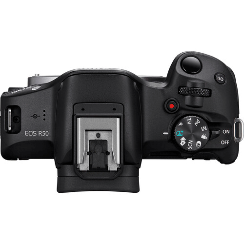 Cámara Canon Mirrorles - EOS R50 con lente RF 18-45 IS STM
