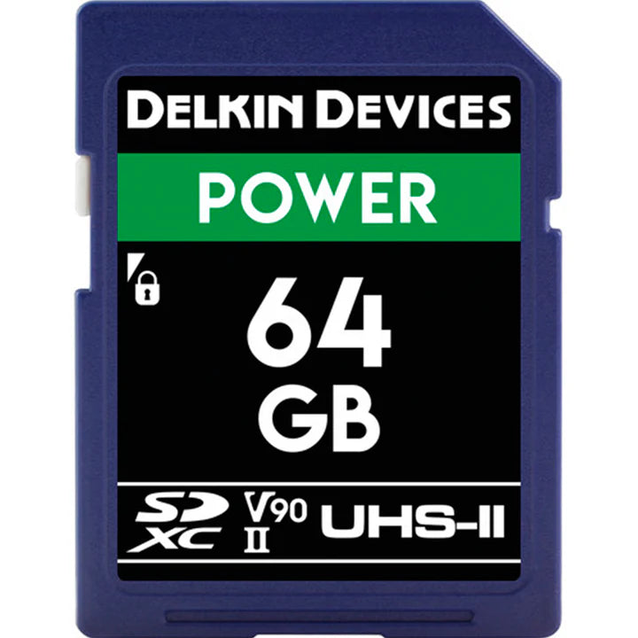 SD Delkin Devices SDXC UHS-II POWER - 64 GB V90