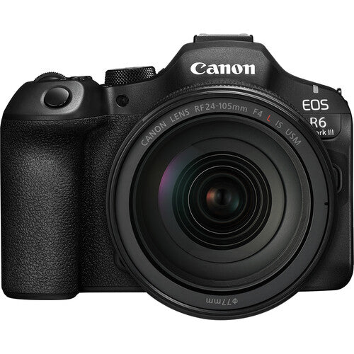 Cámara mirrorless Canon EOS R6 Mark III con lente 24-105mm f/4-7.1 IS STM