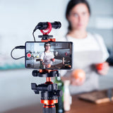 Placa de teléfono K&F Concept de liberación rápida 2 en 1