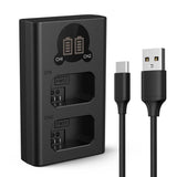 Cargador doble K&F Concept - baterías Sony FW50