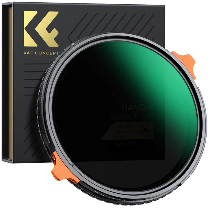 Filtro K&F Concept ND4 a ND64 - CPL serie Nano-Xcel