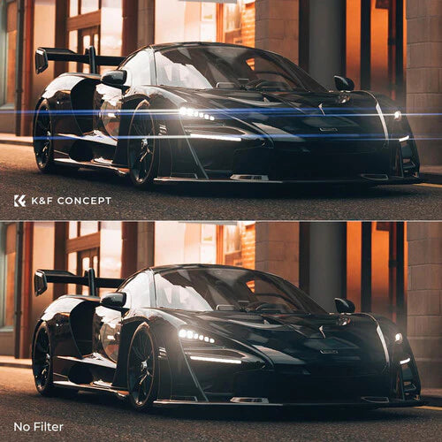 Filtro K&F Concept Blue Streak de - Efecto anamórfico serie Nano-Xcel