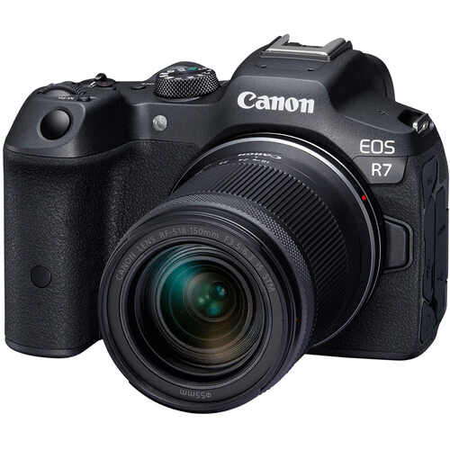 Cámara Canon Mirrorless - EOS R7 con lente RF 18-150mm