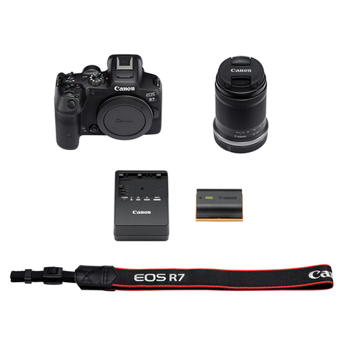 Cámara Canon Mirrorless - EOS R7 con lente RF 18-150mm