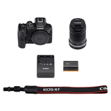 Cámara Canon Mirrorless - EOS R7 con lente RF 18-150mm