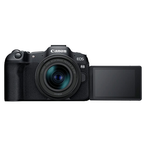 Cámara Canon Mirrorless - EOS R8 con Lente 24-50 STM