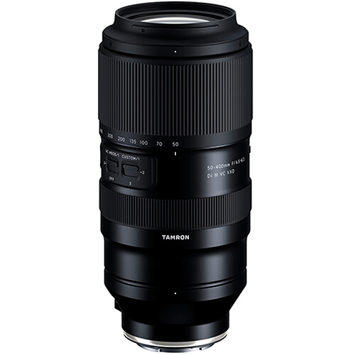 Lente Tamron E Mount 50-400mm f/4.5-6.3 Di III VC VXD - Modelo A056