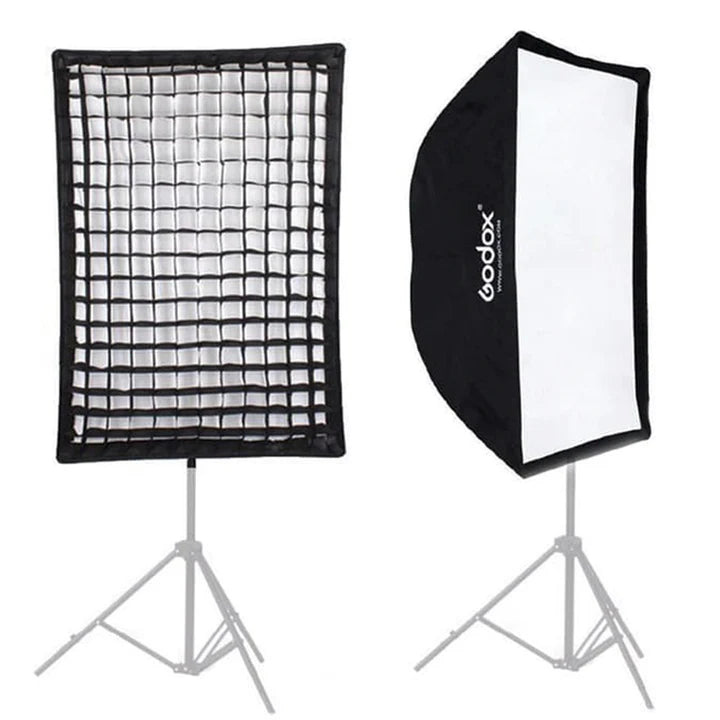 Softbox con Malla - 60x90cm