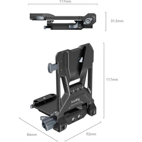 Montaje de batería compacto SmallRig V-Mount