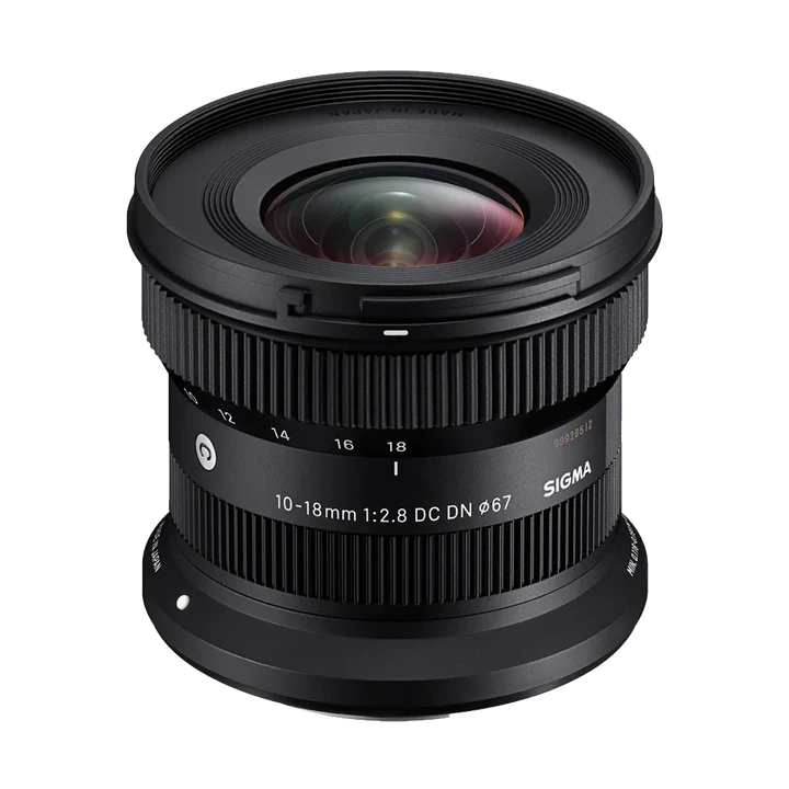 Lente Sigma 10-18 mm f/2.8 DC DN - Canon RF-S